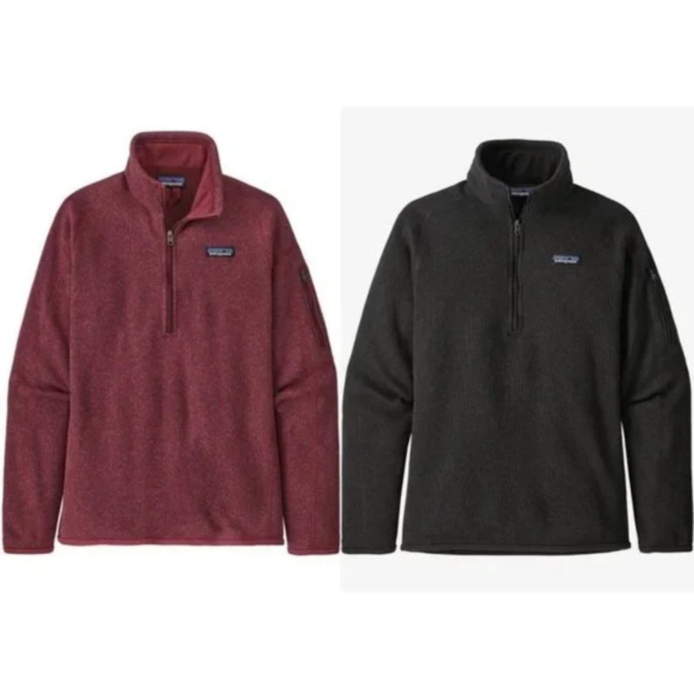 2x Patagonia Half Zip Better Sweater